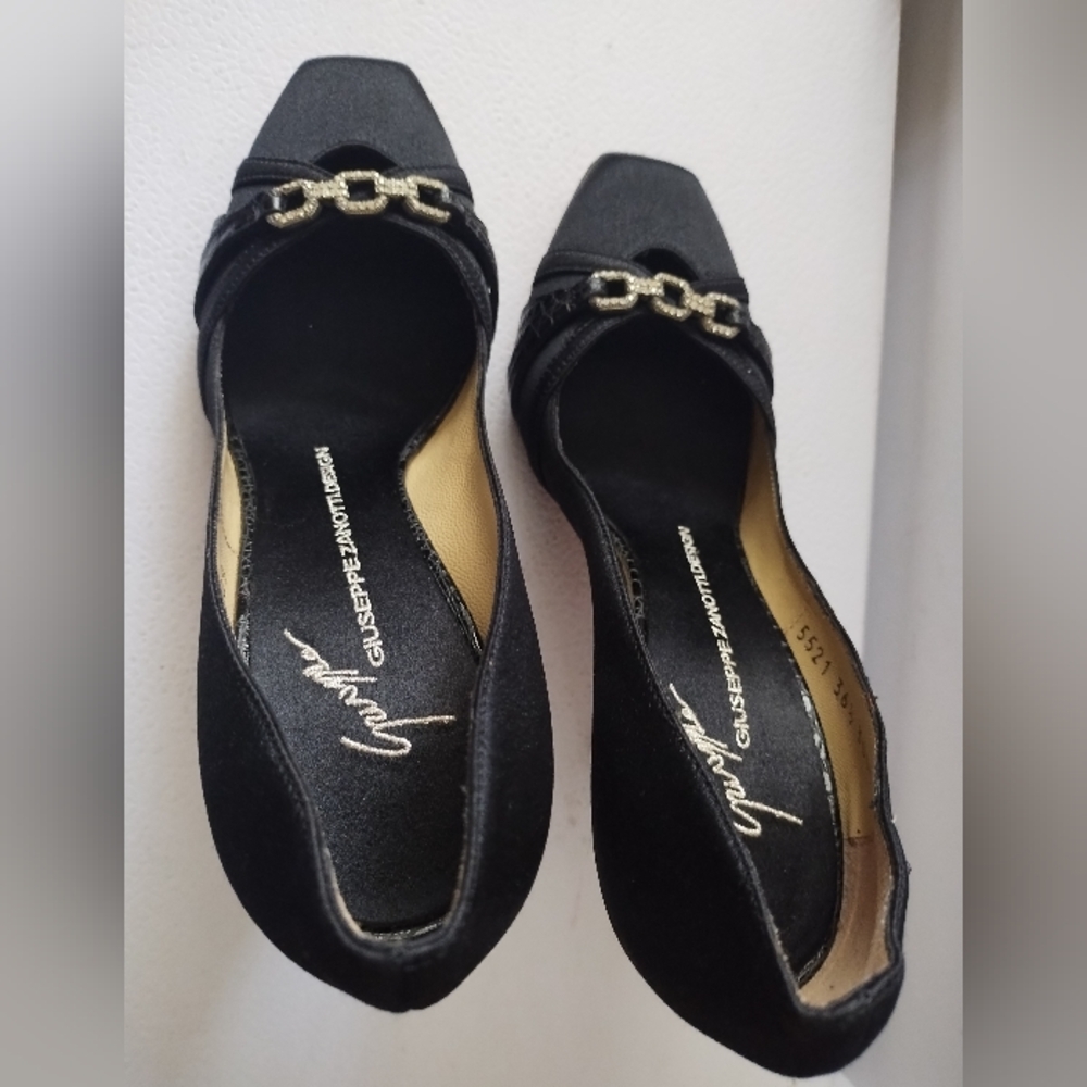 GIUSEPPE ZANOTTI SATIN PUMP'S - Picture 3 of 8